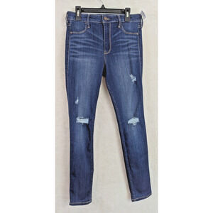 New Hollister sz 7S or 28/26 High Rise Jean Jegging denim stretchy thin 1679